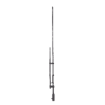 SYSCOM SJ380 – Antena Base UHF / 380-400 MHz / 3 dB Ganancia / 150 W / 145 km/h Resistencia Viento / 2.5 in Montaje