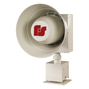 FEDERAL SIGNAL INDUSTRIAL 2001-130 – Sirena rotativa electromecánica / 130 dB / 790 Hz / Cobertura 4 km (2.5 mi) / -30°C a 60°C