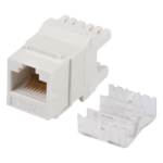 LINKEDPRO BY EPCOM LP-KJ-549-WH – Módulo Jack Keystone / Cat5e / Terminación 180° / Sin Blindaje / 1 Puerto / Blanco