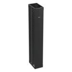 PANDUIT PR2VD12 – Organizador de Cable Vertical Doble / 45 Espacios Rack 19" / 12in (304.8 mm) Ancho / Tapas de Acero / Dedos ABS / Push-to-Close / 2 y 4 Postes