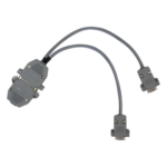 EPCOM INDUSTRIAL KTS-0010-HD – Interfaz para repetidor / Conectores DB-15 macho / NXDN y analógico / Compatible NX-1700, NX-1800 y series TK