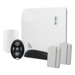 M2M SERVICES CPLUSPRO-KIT-STARTER – Panel de Alarma Inalámbrico / 96 Zonas / Conectividad Celular y Wi-Fi / 49 Usuarios / Z-Wave / 22.6 x 22.6 x 3.8 cm