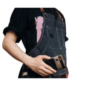 SUNMI L3-SHOULDER-STRAP – Correa de Cuello Industrial / Nylon Reforzado / Liberación Rápida / Ajustable / Gancho Metálico con Cierre / Uso Manos Libres
