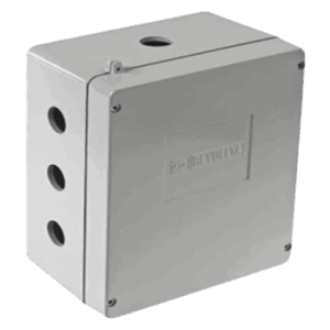 RAWELT JB-0549-31 – Caja de Unión de Aluminio / 3 Salidas 3/4" / NEMA 4/4X / IK09 / Panel Interno 2 mm