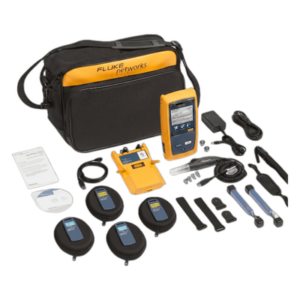 FLUKE NETWORKS OFP2-100-QIINT – OTDR de Certificación Fibra Óptica Tier 2 / 4 Longitudes de Onda 850-1300-1310-1550 nm / SmartLoop Bi-direccional / EventMap / Wi-Fi / Inspección Endfaces / Zona Muerta 0.5 m