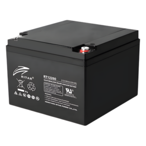 CYBERPOWER RB1226 – Batería VRLA / 12Vcc / 26Ah / Vida Útil 6-8 Años / Rango -20°C a 60°C / Descarga 260A (5s)