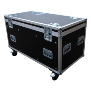 ABSEN CASE-AB-BUM – Flight Case para Barras Colgantes / Capacidad 16 Barras / Diseño Compacto / Interior Personalizable / Asas Ergonómicas / Compatible Serie NT