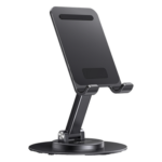 UGREEN 35152 – Soporte para Dispositivo Móvil / Rotación 360° / Altura Ajustable 17-20 cm (6.7-7.9 in) / Ángulo 0-130° / Plegable 4.32 cm (1.7 in) / Aluminio
