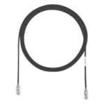 PANDUIT UTP28SP7BL – Cable de Parcheo UTP Cat6 / 28AWG Diámetro Reducido / 2.13 m (7 Pies) / Negro / CM-LSZH / PoE++