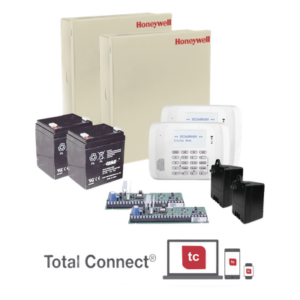 HONEYWELL HOME RESIDEO VISTA48DOBLE – Kit doble panel de alarma / VISTA-48LA + teclado 6162RF con receptor inalámbrico / Batería y transformador incluidos / Hasta 48 zonas