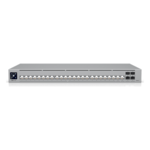 UBIQUITI USW-PRO-HD-24 – Switch Capa 3 / 22 puertos 2.5 GbE / 2 puertos 10 GbE / 4 puertos 10G SFP+ / 1U Rack / 17.4 x 11.7 x 1.7'