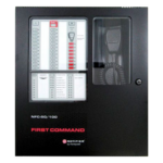 NOTIFIER NFC-50/100 – Panel de Evacuación por Voz / 50 o 100 W / 25 V / 8 Circuitos de Altavoces / 14 Mensajes Programables / Batería 26 Ah