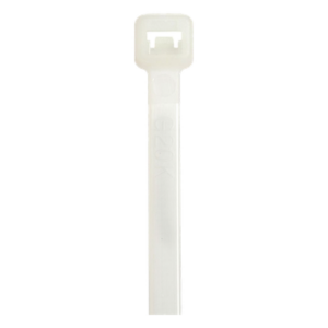 PANDUIT S8-50-M – Cincho STRONGHOLD, 215 mm largo x 4.8 mm ancho, Tensión 50 lb (222 N) Naylon 6,6 Color Natural, Paquete de 1000 Piezas