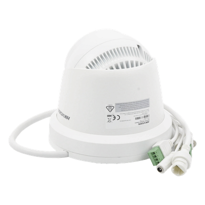 HIKVISION DS-2TD1217-2/QA – Turret IP Dual / Térmica 1.8 mm (160 x 120) / Óptico 2 mm (4 Megapixel) / Detección de Personas 53 mts / 15 mts IR / Exterior IP67 / PoE / Termométrica / Detección de Temperatura / Sirena y Luz / Micro SD 32 GB Incluida - Image 4