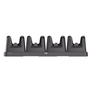 SUNMI L2S4SLOTCH – Base de Carga 4 Bahías / Tecnología 2-Pin / Indicador LED / 460x130x112.2 mm (18.1x5.1x4.4 in) / Certificaciones CE, FCC, RoHS