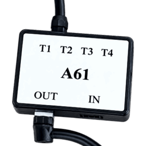 MEITRACK A61 – Sensor de Temperatura / Rango -20°C a 100°C / Precisión ±0.5°C / Cable 5 m (16.4 ft) / Acero Inoxidable o Niquelado / 3-5.5V CD