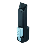HOFFMAN NCLH – Chapa de Seguridad para Gabinete / Combinación de 3 Dígitos / Control Llave Maestra / Acero Texturizado Negro / 7.50 x 1.38 x 2.50 in