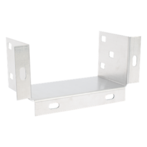 CHAROFIL CH-CEC8X6ALK – Conector de Escalera a Tablero / Peralte 3 1/4" / Ancho 6" / Aluminio / Tornillería Incluida