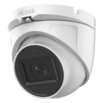 HiLook by HIKVISION THC-T120-MS – Cámara Turret TURBOHD / 2 Megapixel 1080p / Gran Angular 106.4° / IR EXIR 30 m (98.4 ft) / Audio por Coaxitron / IP66 / 4 Tecnologías