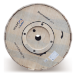 LINKEDPRO BY FIBERHOME MINI-ADSS-12C/4KM – Cable Fibra Óptica ADSS / Monomodo G.652D / 12 Hilos / Span 80 m (262.5 ft) / Cubierta MDPE / Sin Metal
