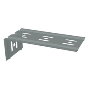 CHAROFIL MG-60-122EZ – Ménsula para Charola / Ancho 50 a 150 mm / Peralte 33 y 66 mm / Acabado Electro Zinc / Cargas Ligeras