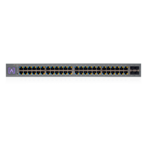 ALTA LABS S48-APOE – Switch Administrado 48 Puertos PoE+ / 740W PoE Budget / 16 Puertos 2.5 Gbps + 32 Puertos 1 Gbps / 4 Puertos SFP+ 10 Gbps / Bluetooth Setup / Cloud Management / VLAN Stacking / Rackmontable