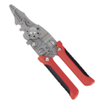 PRECISION PST-H01-013 – Pinza Multifuncional para Electricista / 9 Funciones / 8.5" (21.6 cm) / Acero de Alta Resistencia / Punta de Precisión