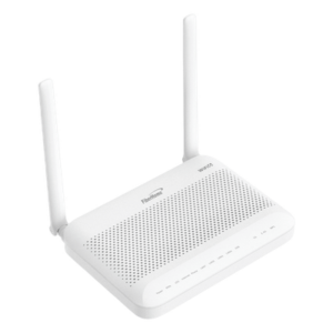 FIBERHOME HG6543D – ONU GPON / Wi-Fi 5 Dual Banda / 4 Puertos Gigabit / 1 POTS / USB 2.0 / MIMO 2x2 / 2 Antenas 5 dBi / SC/UPC / Clase B+
