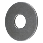 SURTEK SYS-AP-38 – Arandela Plana Galvanizada / 3/8" / Acero al Carbón Grado 2 / 150 Piezas / Diámetro Interno 11.3 mm / Diámetro Externo 25.4 mm