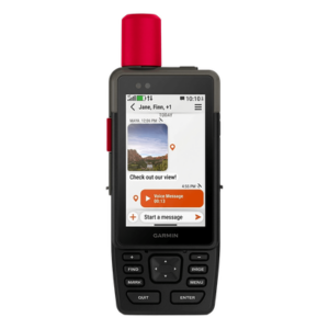 GARMIN 10-02921-00 – GPS Táctico Multifuncional / Pantalla TFT Transflectiva 3.5" / Multibanda GPS+Galileo+BeiDou+QZSS+IRNSS / Cámaras 5MP+8MP / IP67 MIL-STD-810 / Batería 48h inReach / 64GB