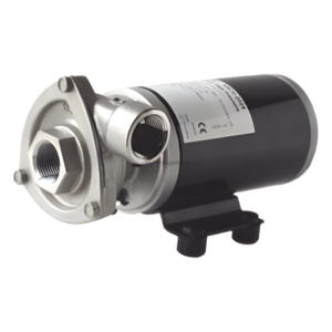 JABSCO 50860-0012 – Bomba Centrífuga de Alta Presión / 12 Vcd / 21 GPM / 17 psi / Acero Inoxidable / Succión 2 m (6.6 ft) / Antiobstrucción