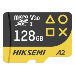 HIKSEMI by HIKVISION HS-TF-G3/128G – Memoria microSDXC / 128 GB / Lectura 200 MB/s / Escritura 150 MB/s / V30 U3 A2 / Gaming / NAND TLC