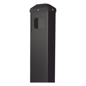 BEA 10-BOLLARD-BLK – Pedestal tipo bolardo / Montaje de sensores / Compatible 10LZR-H100 y 10LZR-I30 / Requiere adaptaciones / Exterior