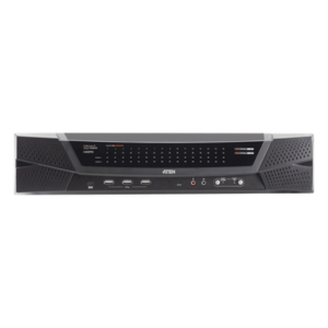 ATEN KN4064VB – Switch KVM over IP / 64 Puertos / Full HD 1920x1200 / Dual NIC Gigabit / Virtual Media USB 2.0 / FIPS 140-2 / Cascada 512 Equipos