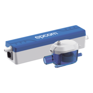 EPCOM BCON – Bomba de Condensado / Ultra Silenciosa 19 dB(A) / Altura Descarga 7 m (23 ft) / Caudal 12 L/h / Capacidad Tanque 35 mL / Plug & Play / 100-230V~