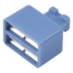 SIEMON SMBC-2-6 – Clip de Puente / 1 Par / Regletas S66 / Enchufes SA-1 / Color Azul / Plástico Resistente