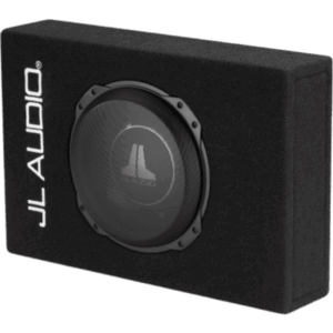 JL AUDIO 10-03058-00 – Subwoofer con Caja Sellada / 10 Pulgadas / 400 W RMS / 2 Ω / Polipropileno Relleno de Minerales / Rejilla Incluida / PowerWedge TW3