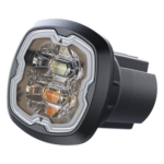 SIGNALPRO SPF16W – Estrobo Empotrable LED / 6 LED Doble Color / Homologado ECE R65 Clase I / IPX7 / 12-24 VCD / Sincronización hasta 20 Unidades