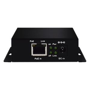 WI-TEK WI-PE31G – Inyector PoE Industrial / Extensión 250 m (820.2 ft) / 3 Puertos 10/100 Mbps / 802.3 af/at 30W / Sin Ventiladores / -40 a 75°C