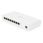 UBIQUITI UISP-R – Router Gigabit / 8 Puertos PoE Pasivo 27V / 1 Puerto SFP / NAT 1 Gbps / 110W Total / OSPF y Firewall