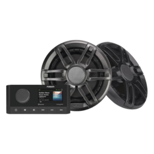 GARMIN 10-02250-60 – Estéreo Marino / Pantalla LCD 2.7" / 2 Zonas de Audio / Bluetooth 10 m (32.8 ft) / IPX6 e IPX7 / Amplificador Clase D 200W