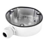 HIKVISION DS-1280ZJ-DM21 – Caja de Conexiones para Cámara Domo / IP66 / Ø137 x 42 mm / 250 g / Exterior