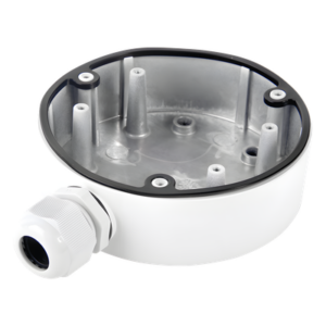 HIKVISION DS-1280ZJ-DM21 – Caja de Conexiones para Cámara Domo / IP66 / Ø137 x 42 mm / 250 g / Exterior