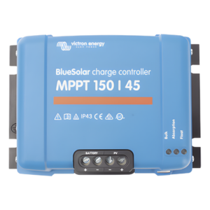VICTRON ENERGY BSMPPT150/45 – BlueSolar MPPT 150/45. Controlador Solar MPPT 45A, Voltaje Selección Automática: 12/24/36/48 Vcc.