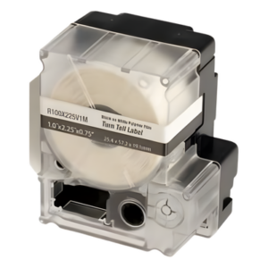 PANDUIT R100X225V1M – Casete de Etiquetas Autolaminadas / Rotación 360° / Cat 6 FTP y Cat 6a/10Gig / AWG 8-4 / 75 Unidades / 2.25 in Largo