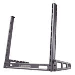 MIKROTIK SR-10U – Rack de Escritorio 19" / 10U / Aluminio Ligero / Ángulo Ajustable / Mesa o Suelo