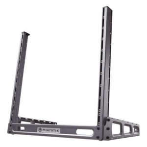 MIKROTIK SR-10U – Rack de Escritorio 19" / 10U / Aluminio Ligero / Ángulo Ajustable / Mesa o Suelo