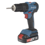 DONGCHENG DCJ-Z2050-IAM – Rotomartillo Inalámbrico / 20V / Motor Brushless / 50 Nm / Broquero 1/2 in / 2 Baterías 2.0Ah / 1800 RPM / 2700 IPM / 1.28 kg