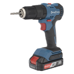DONGCHENG DCJ-Z2050-IAM – Rotomartillo Inalámbrico / 20V / Motor Brushless / 50 Nm / Broquero 1/2 in / 2 Baterías 2.0Ah / 1800 RPM / 2700 IPM / 1.28 kg