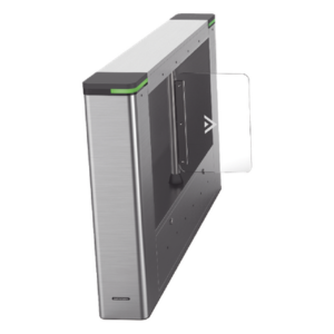 HIKVISION DS-K3B501SX-L/M-DP90 – Torniquete Swing Izquierdo / Carril 90 cm (35.4 in) / Lector de Tarjeta Integrado / TCP-IP / 20 a 60 Personas/min / IP54 / Acero Inoxidable SUS304